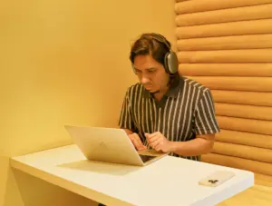 working isolated